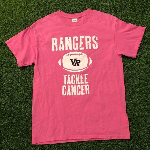 Pink Rangers Tackle Cancer Graphic Tee - Picture 1 of 4